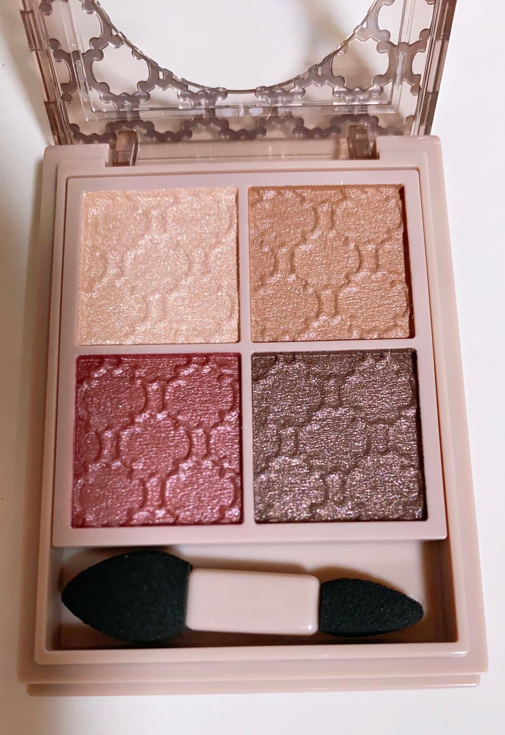 グロッシーリッチ アイズ N/Visée/アイシャドウパレットを使ったクチコミ(2枚目)