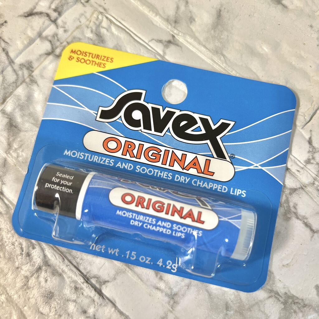 サベックス リップクリーム スティック オリジナル/サベックス/リップクリームを使ったクチコミ（1枚目）