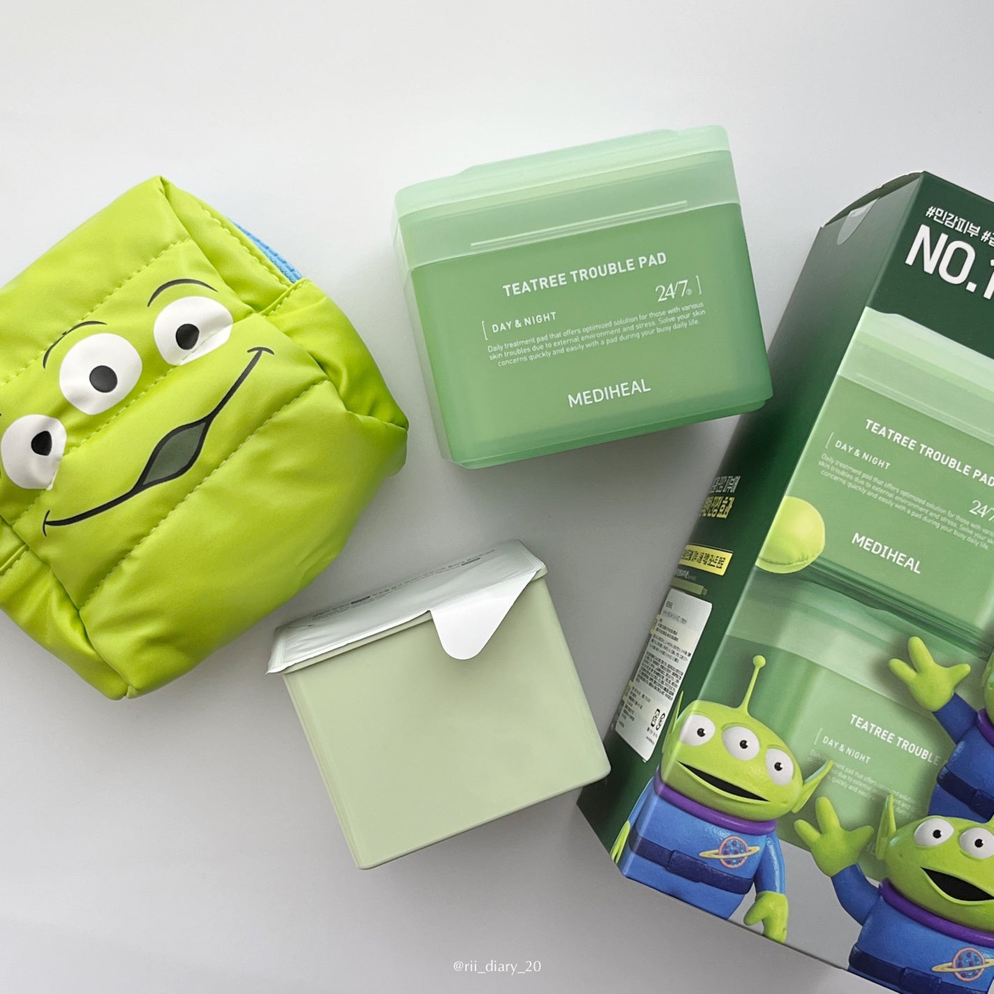 ティーツリー トラブルパッド/MEDIHEAL/トナーパッドを使ったクチコミ(1枚目)