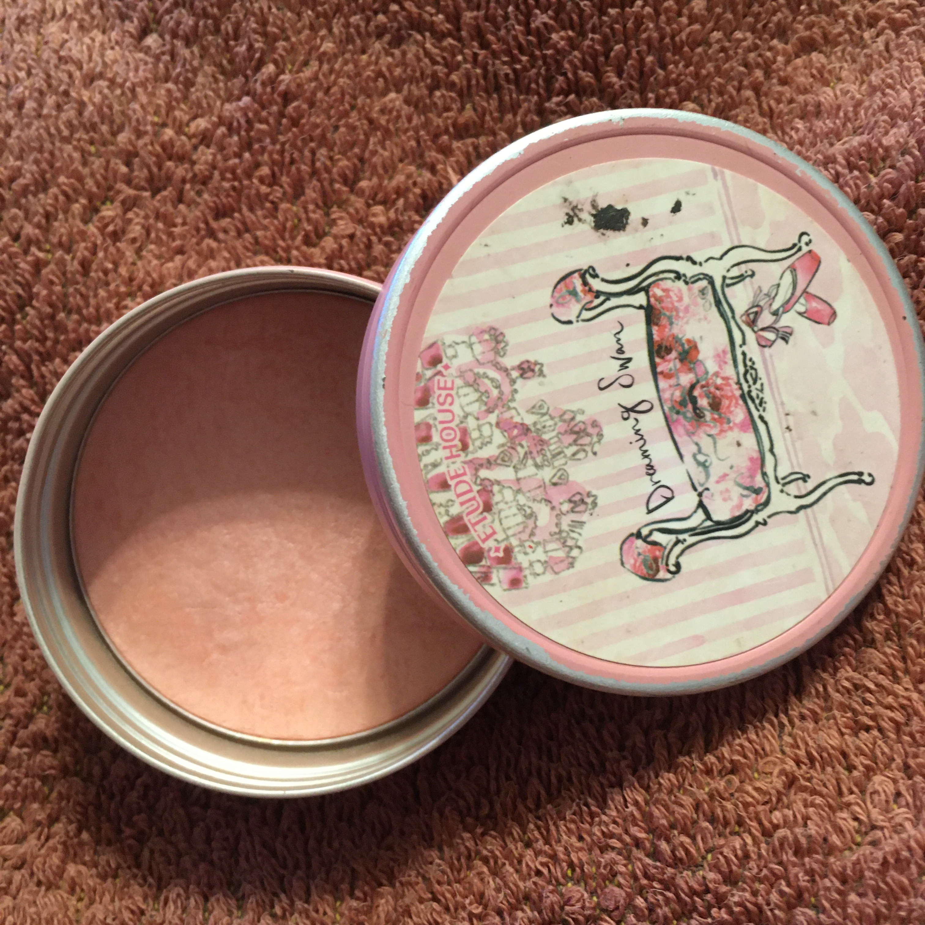 ドリーミングスワン アイ＆チーク/ETUDE/パウダーチークを使ったクチコミ（1枚目）