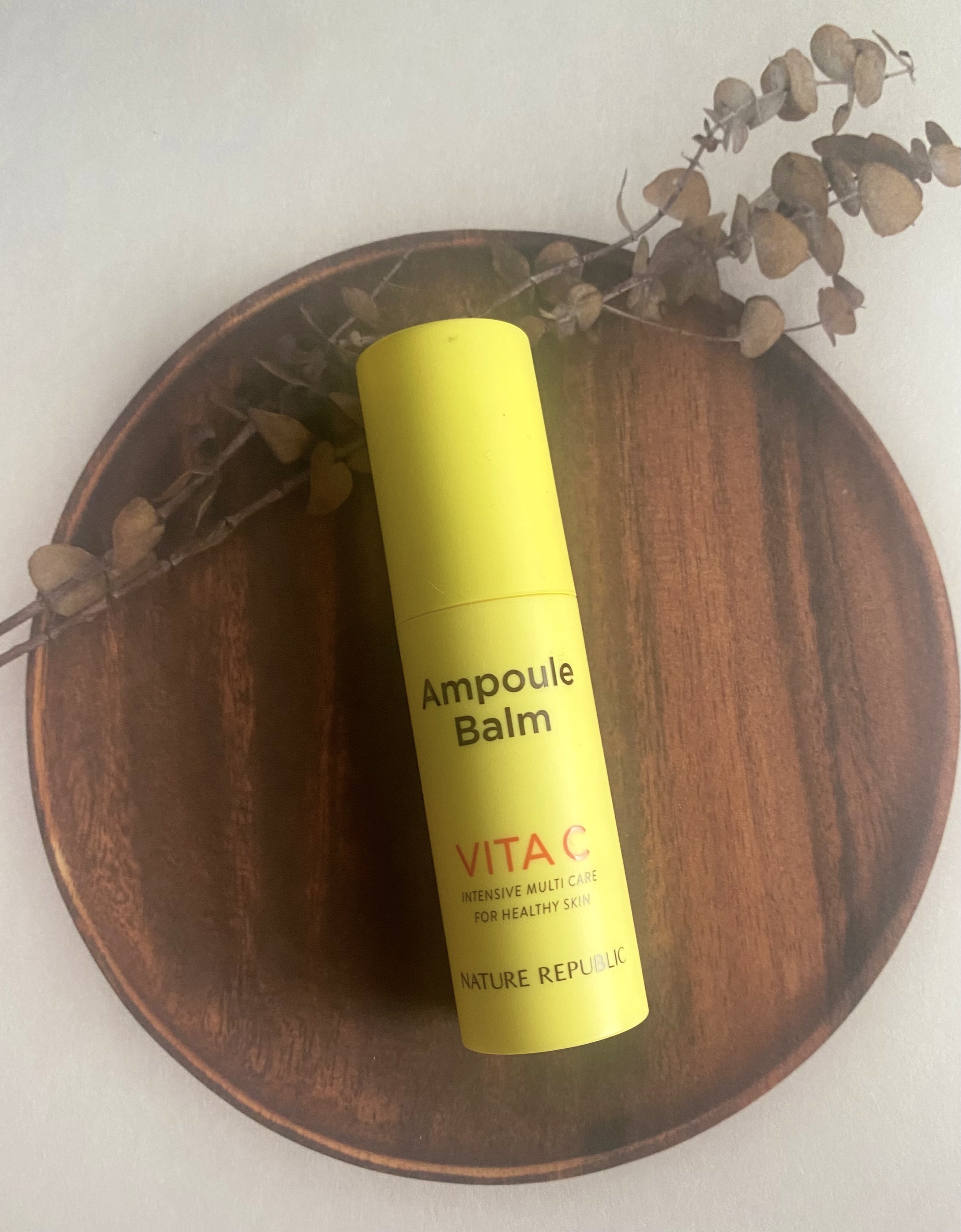 スティック美容液（レモン）/ネイチャーリパブリック/フェイスバームを使ったクチコミ（1枚目）