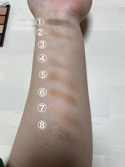 アイシャドウパレット/U R GLAM/アイシャドウパレットを使ったクチコミ(3枚目)