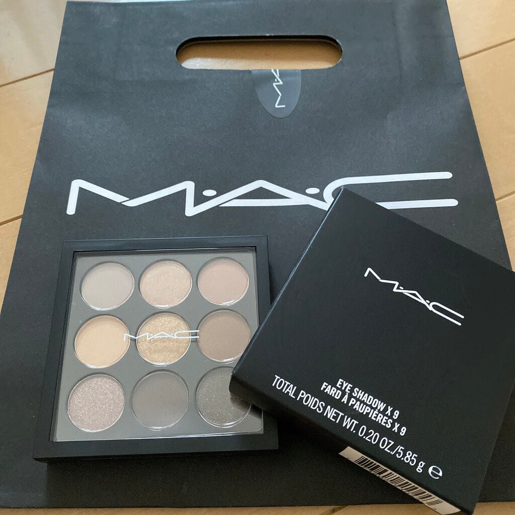 スモール アイシャドウ×9/M・A・C/アイシャドウパレットを使ったクチコミ(1枚目)