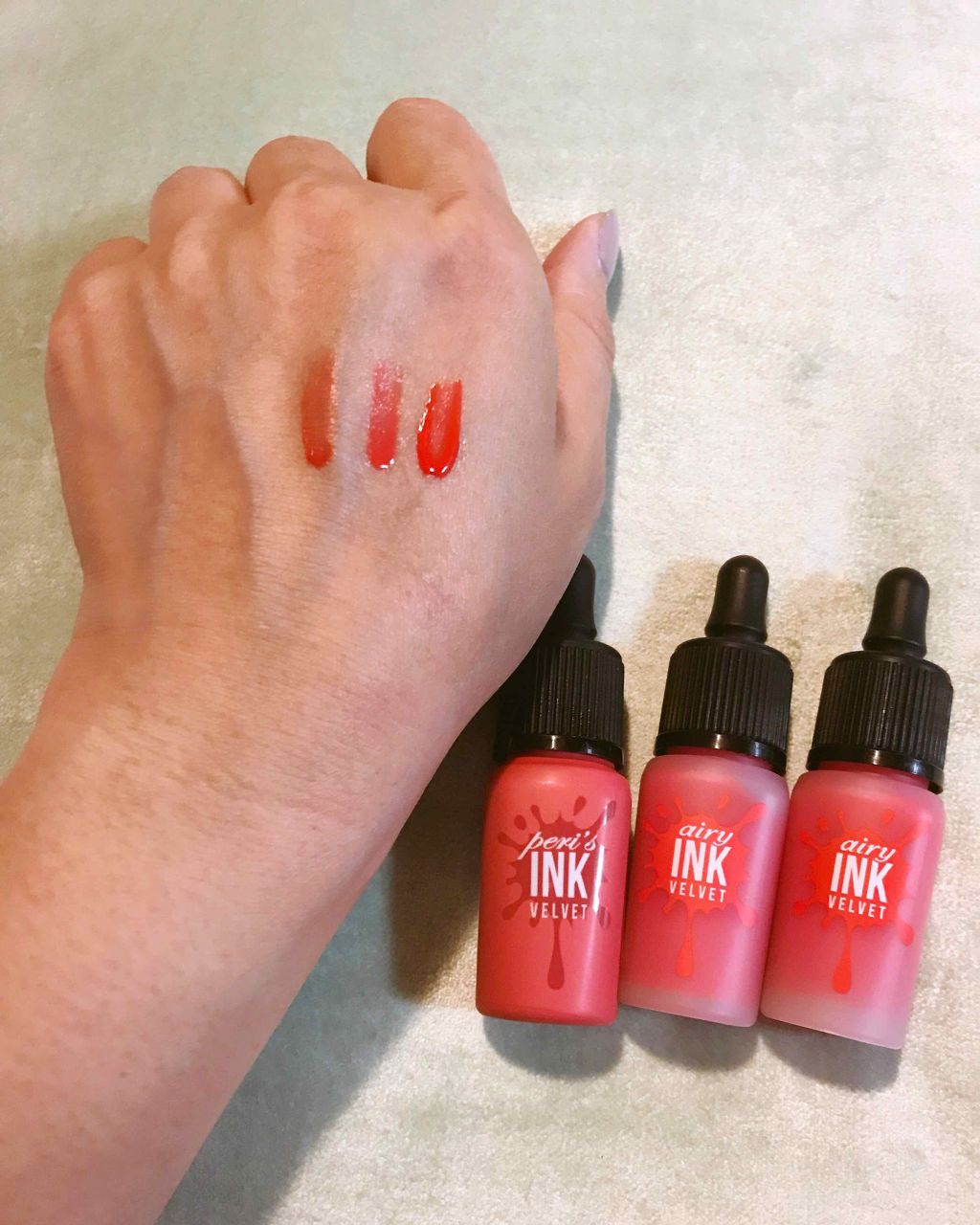 インク ベルベット/PERIPERA/口紅を使ったクチコミ（2枚目）