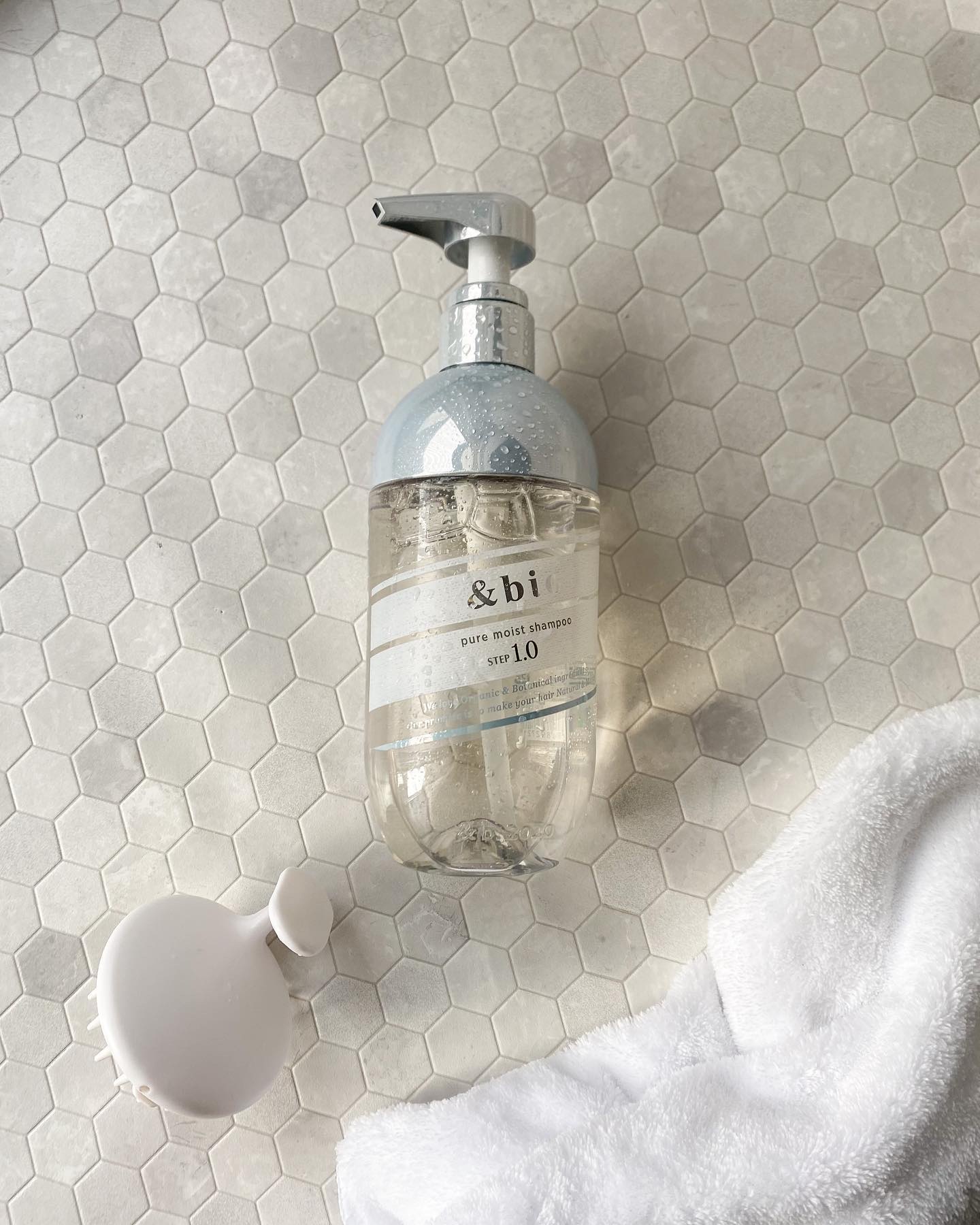 ピュアモイスト シャンプー 1.0／ヘアトリートメント 2.0/&bio/市販シャンプーを使ったクチコミ（2枚目）