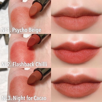 ノワール イン ザ リップスティック/MERZY/口紅を使ったクチコミ(2枚目)