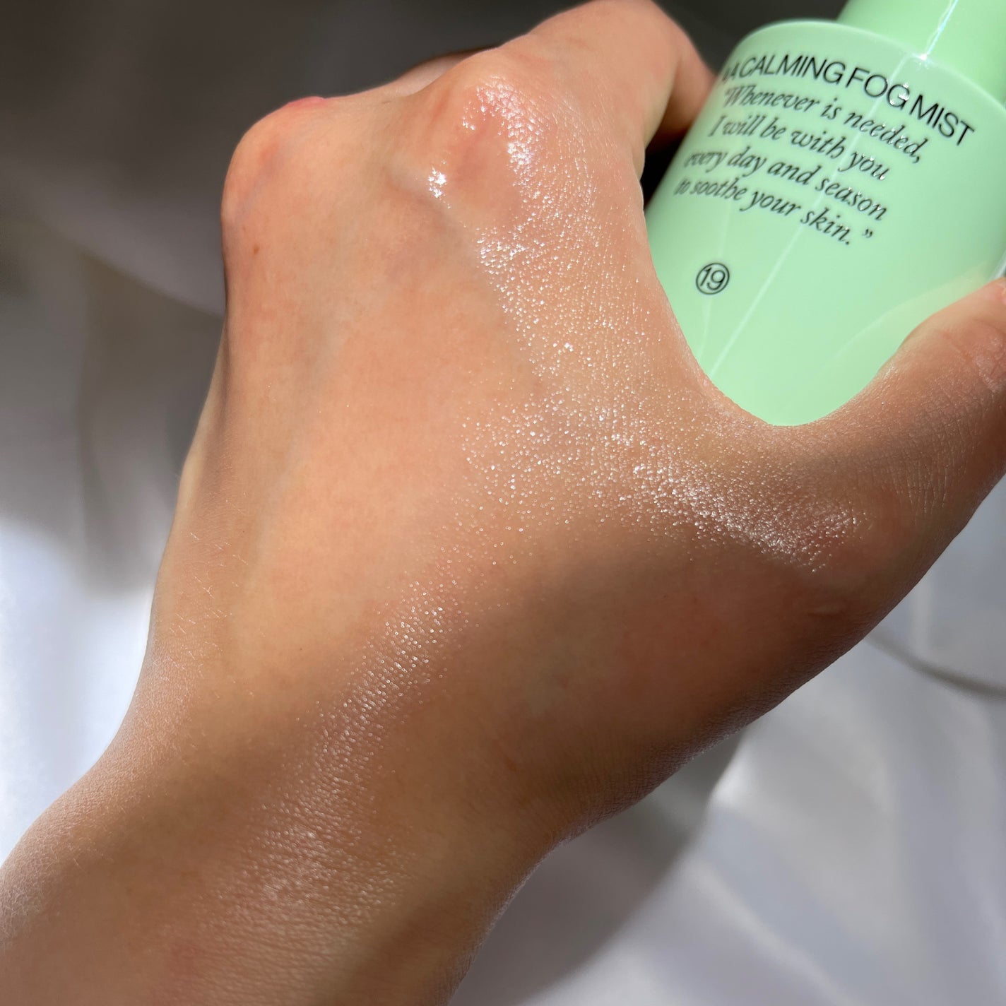 AA CALMING FOG MIST/Shangpree/ミスト状化粧水を使ったクチコミ(3枚目)