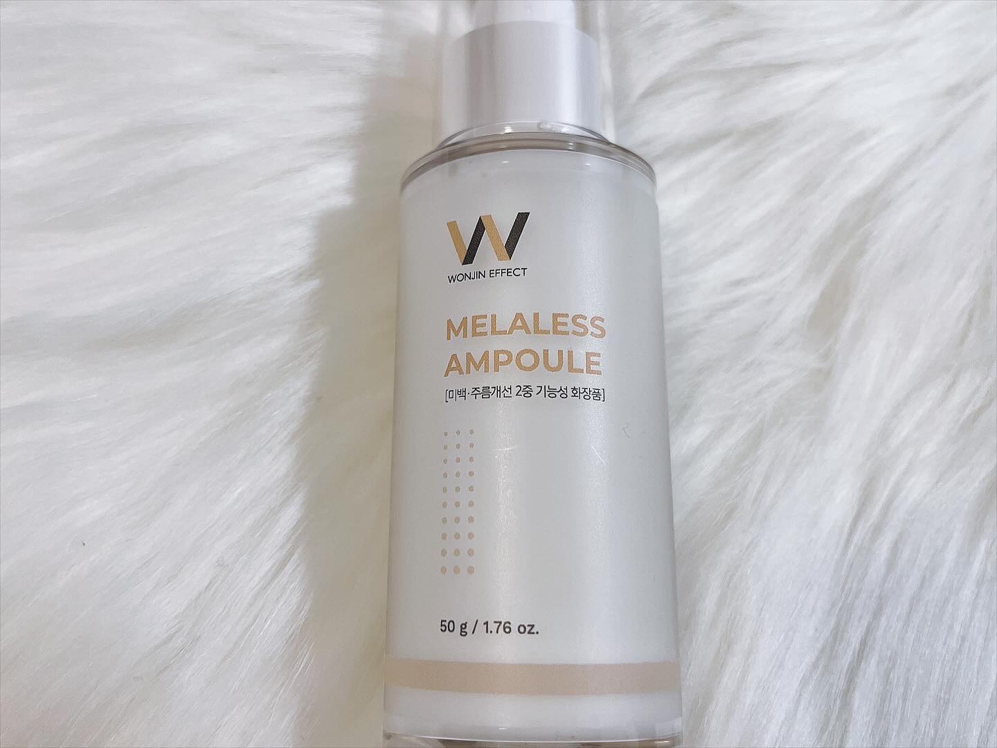 MELALESS AMPOULE/WONJIN EFFECT/美容液を使ったクチコミ（1枚目）