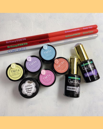 ジェルネイル(ライト対応)/セリア/ジェルネイルを使ったクチコミ(4枚目)