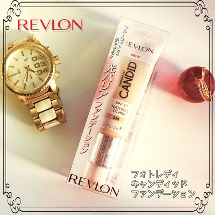 フォトレディ キャンディッド ファンデーション/REVLON/リキッドファンデーションを使ったクチコミ(1枚目)
