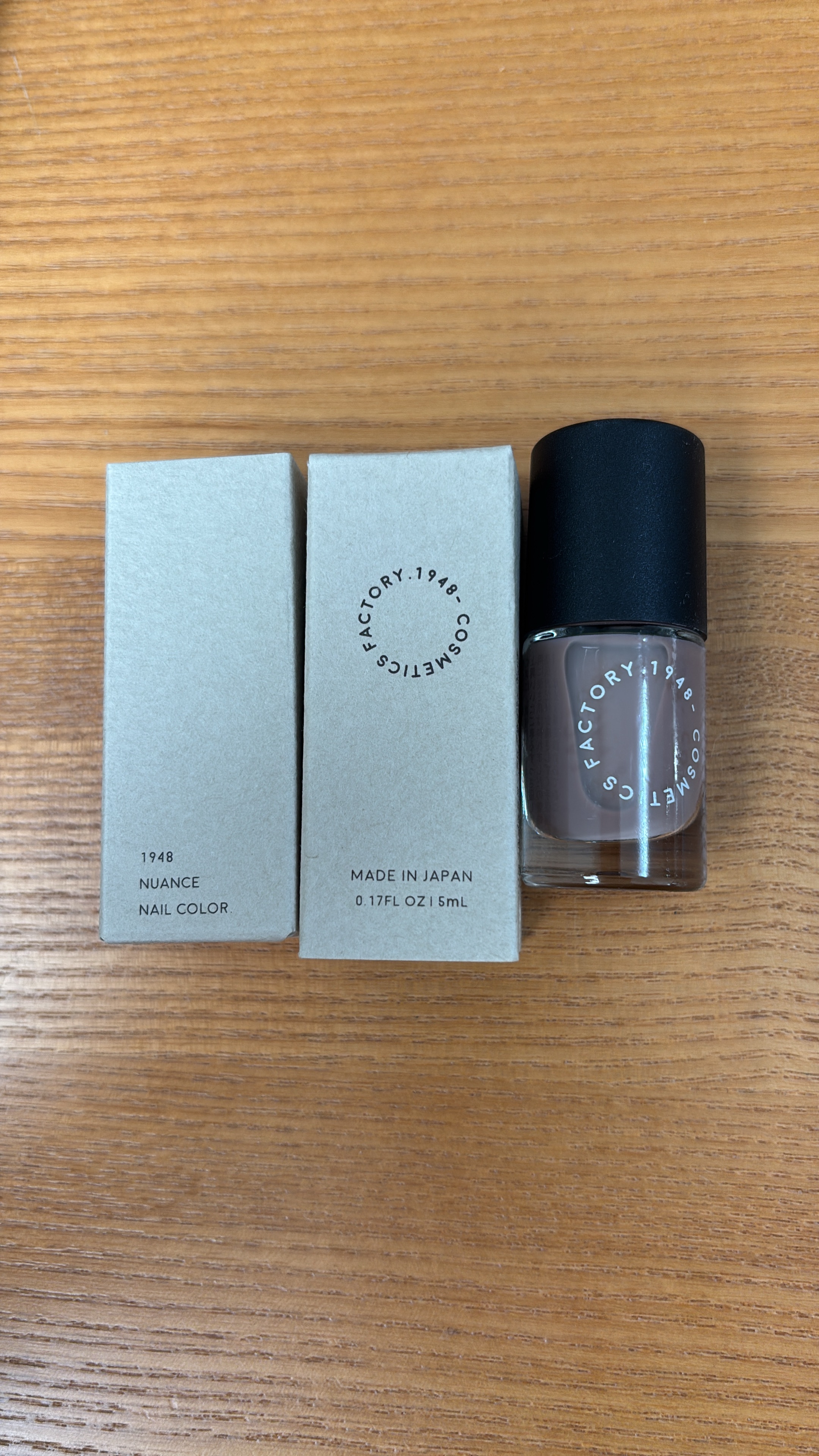 1948 NUANCE NAIL COLOR.  11 DULL/1948- COSMETICS FACTORY./マニキュアを使ったクチコミ（1枚目）
