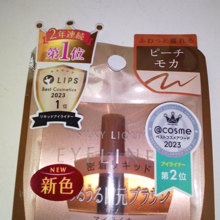 シルキーリキッドアイライナーWP/D-UP/リキッドアイライナーを使ったクチコミ(2枚目)