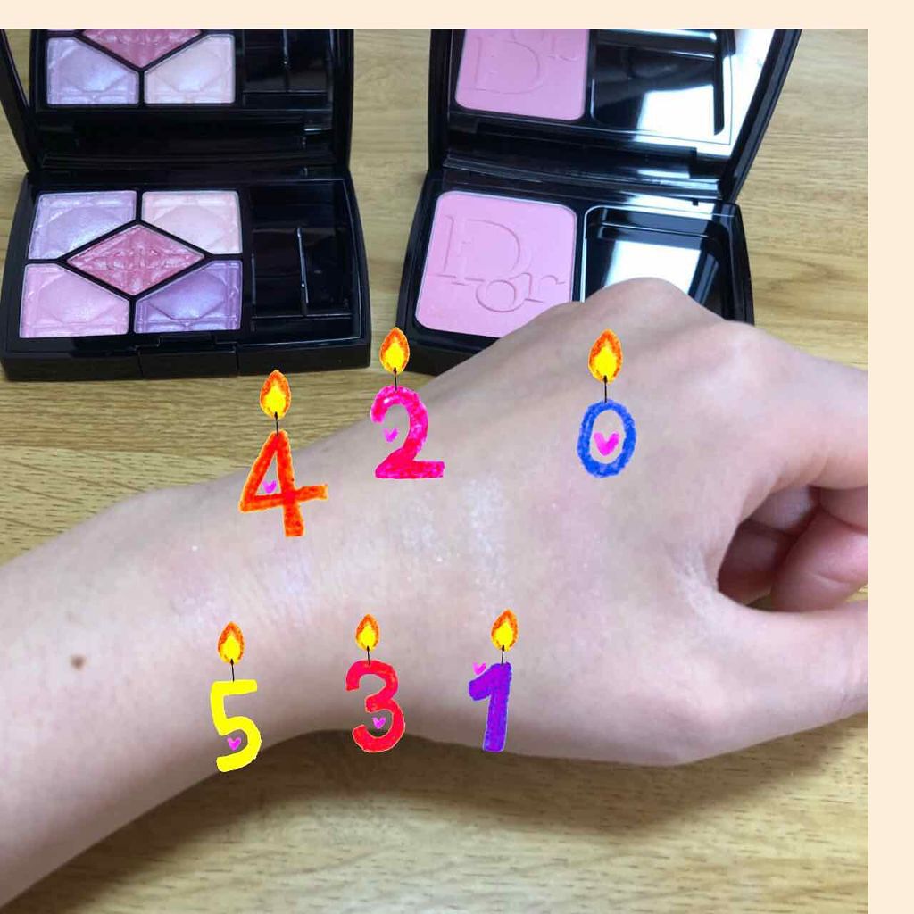 サンク クルール/Dior/アイシャドウパレットを使ったクチコミ（2枚目）