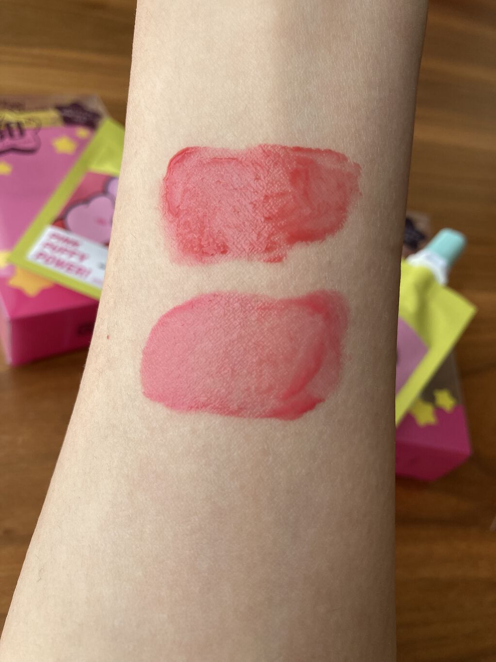 クリアリップティント/Fujiko/リップティントを使ったクチコミ（2枚目）