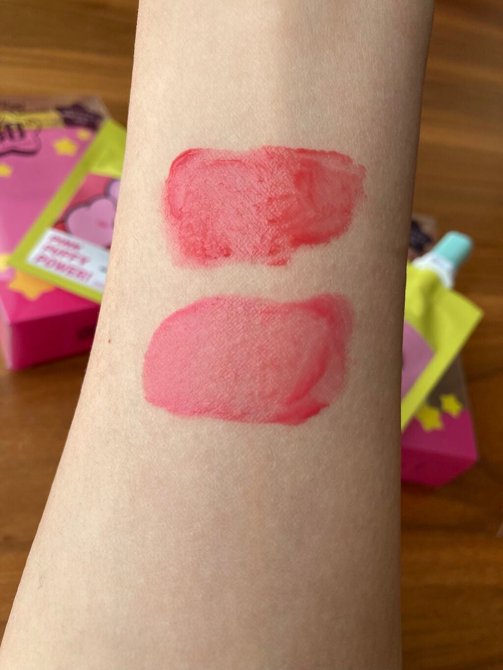 クリアリップティント/Fujiko/リップティントを使ったクチコミ(2枚目)