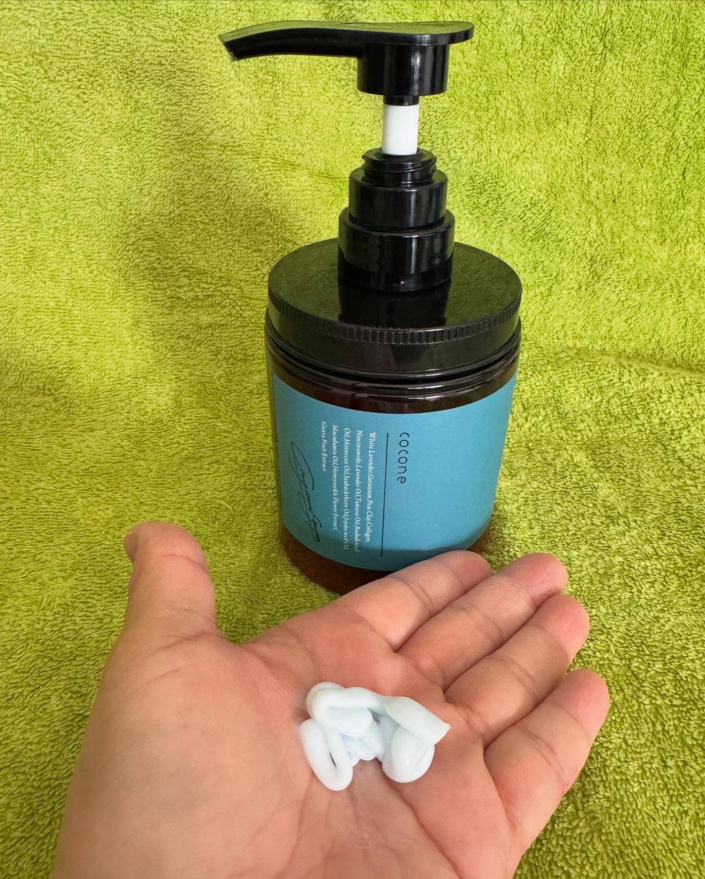 cocone クレイクリームシャンプー リペア/cocone/市販シャンプーを使ったクチコミ(2枚目)