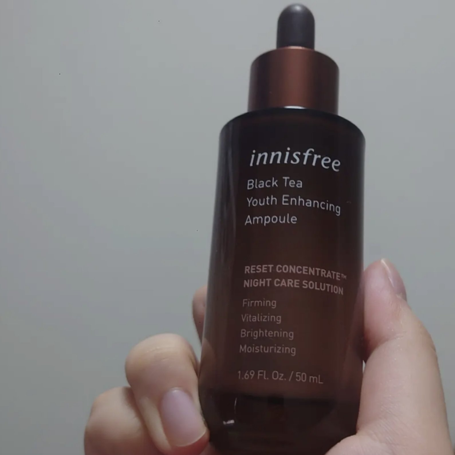 ブラックティー ユース セラム 本体30ml（旧）/innisfree/美容液を使ったクチコミ（1枚目）