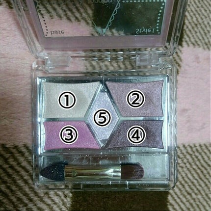 【旧品】パーフェクトスタイリストアイズ/キャンメイク/アイシャドウパレットを使ったクチコミ(2枚目)