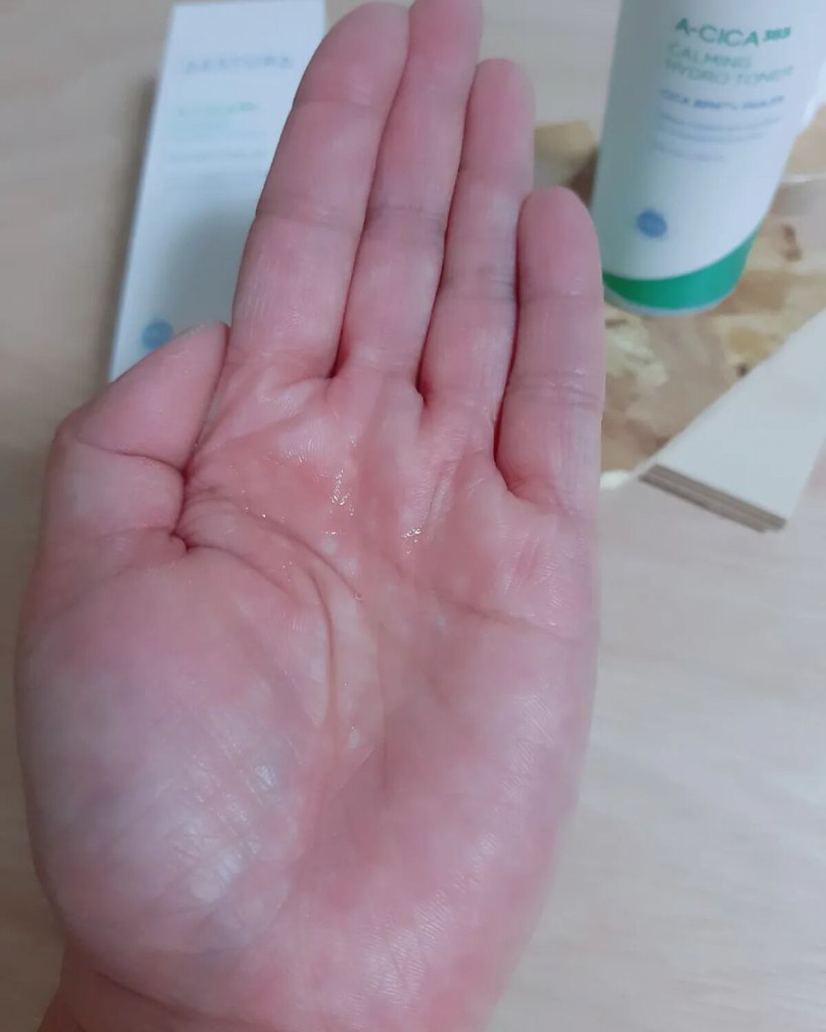 エイシカ365ソフトニングトナー/AESTURA/化粧水を使ったクチコミ(4枚目)