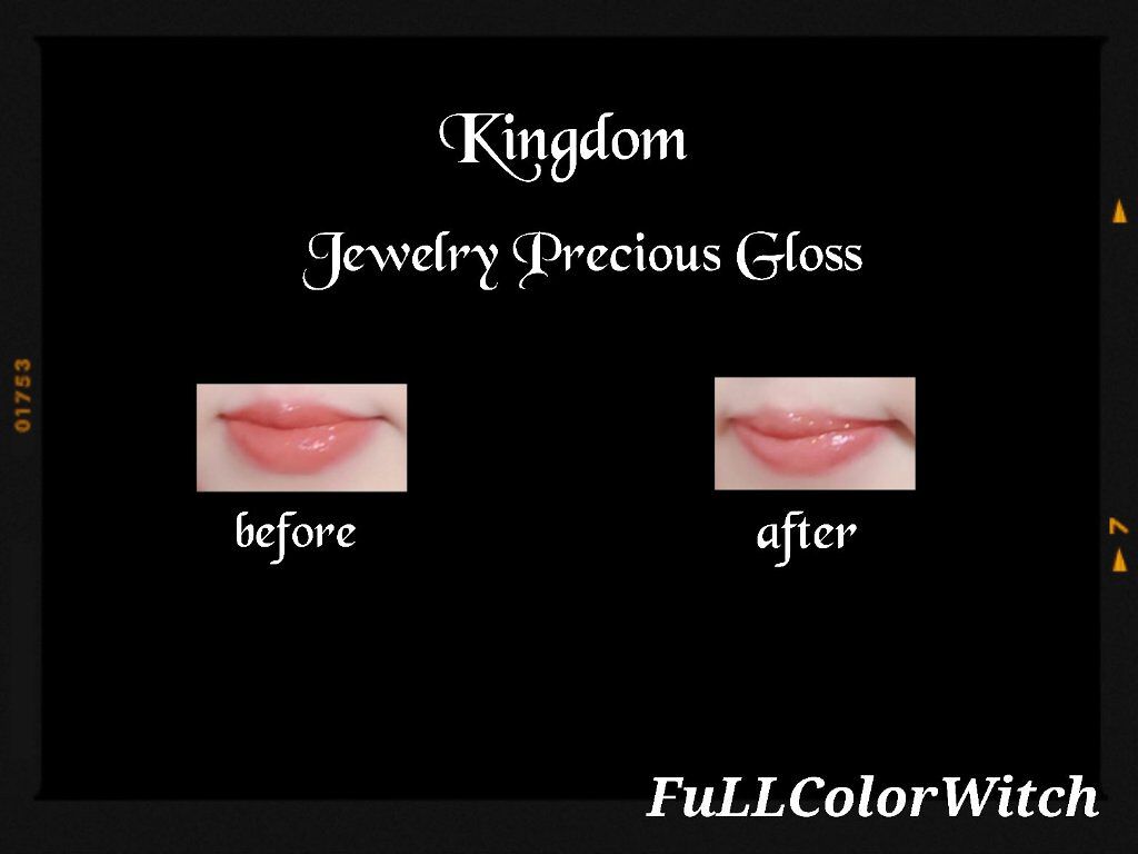 ジュエリープレシャスグロス/キングダム/リップグロスを使ったクチコミ（3枚目）