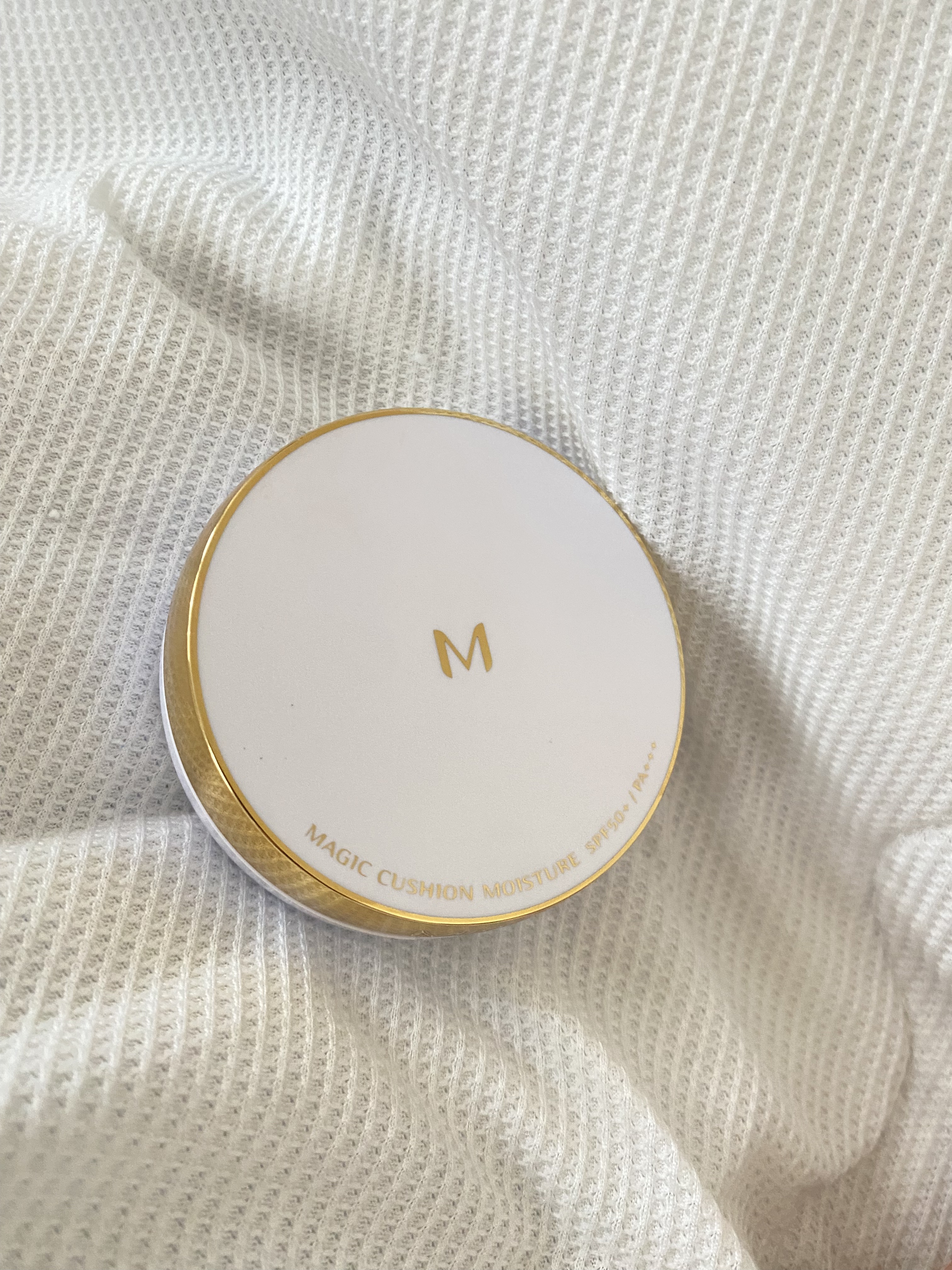 M クッション ファンデーション(モイスチャー)/MISSHA/クッションファンデーションを使ったクチコミ（1枚目）