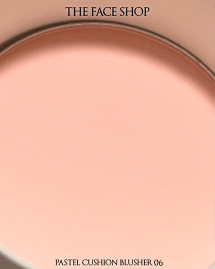 パステルクッションブラッシャー/THE FACE SHOP/パウダーチークを使ったクチコミ(4枚目)