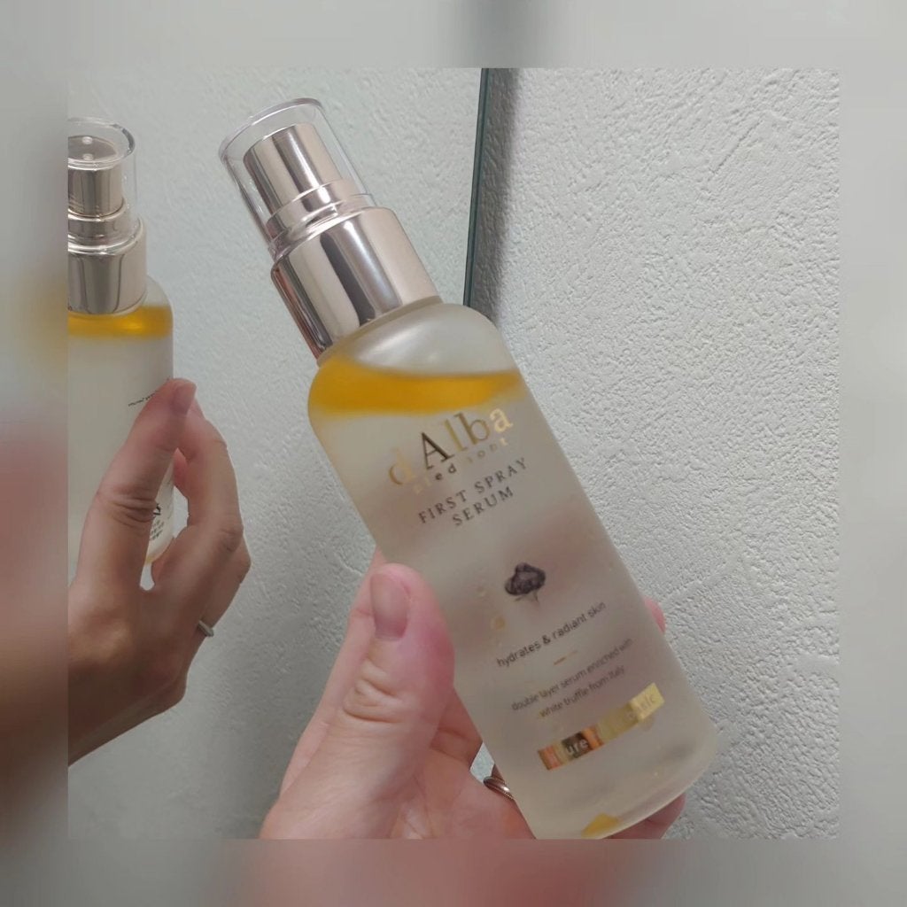 ダルバ ホワイトトリュフファーストスプレーセラム/ダルバ/ミスト状化粧水を使ったクチコミ(4枚目)