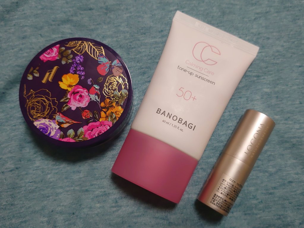 カーミングケア トーンアップサンスクリーン/BANOBAGI/日焼け止めクリームを使ったクチコミ（1枚目）