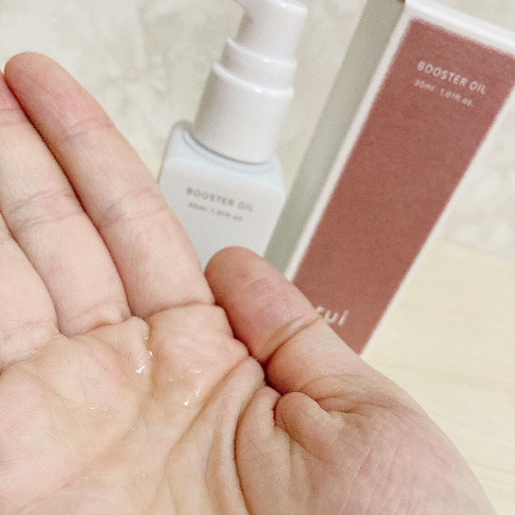 BOOSTER OIL/tui/フェイスオイルを使ったクチコミ(3枚目)