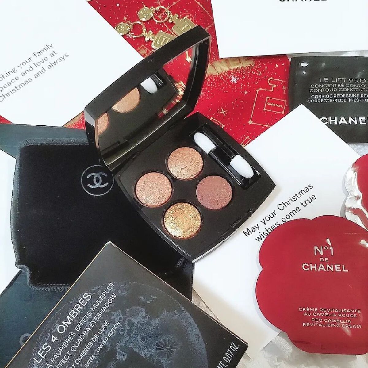 レ キャトル オンブル/CHANEL/アイシャドウパレットを使ったクチコミ（2枚目）