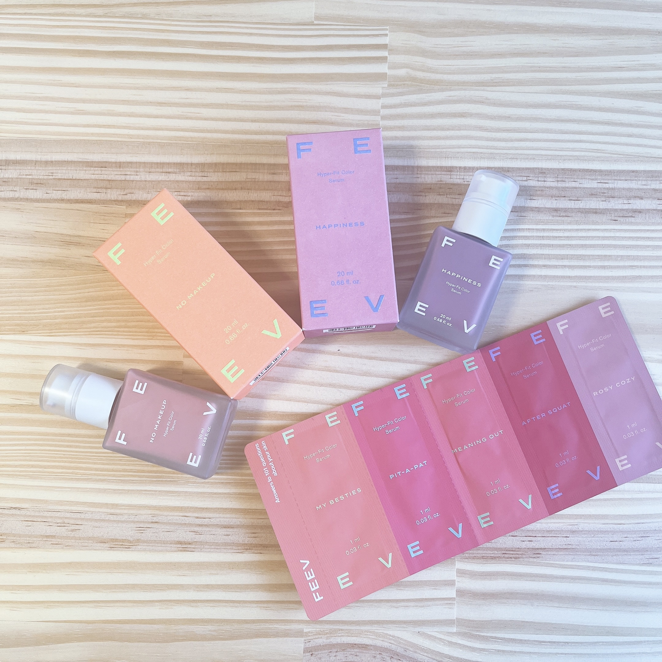 カラーセラム/FEEV/リキッドチークを使ったクチコミ（2枚目）