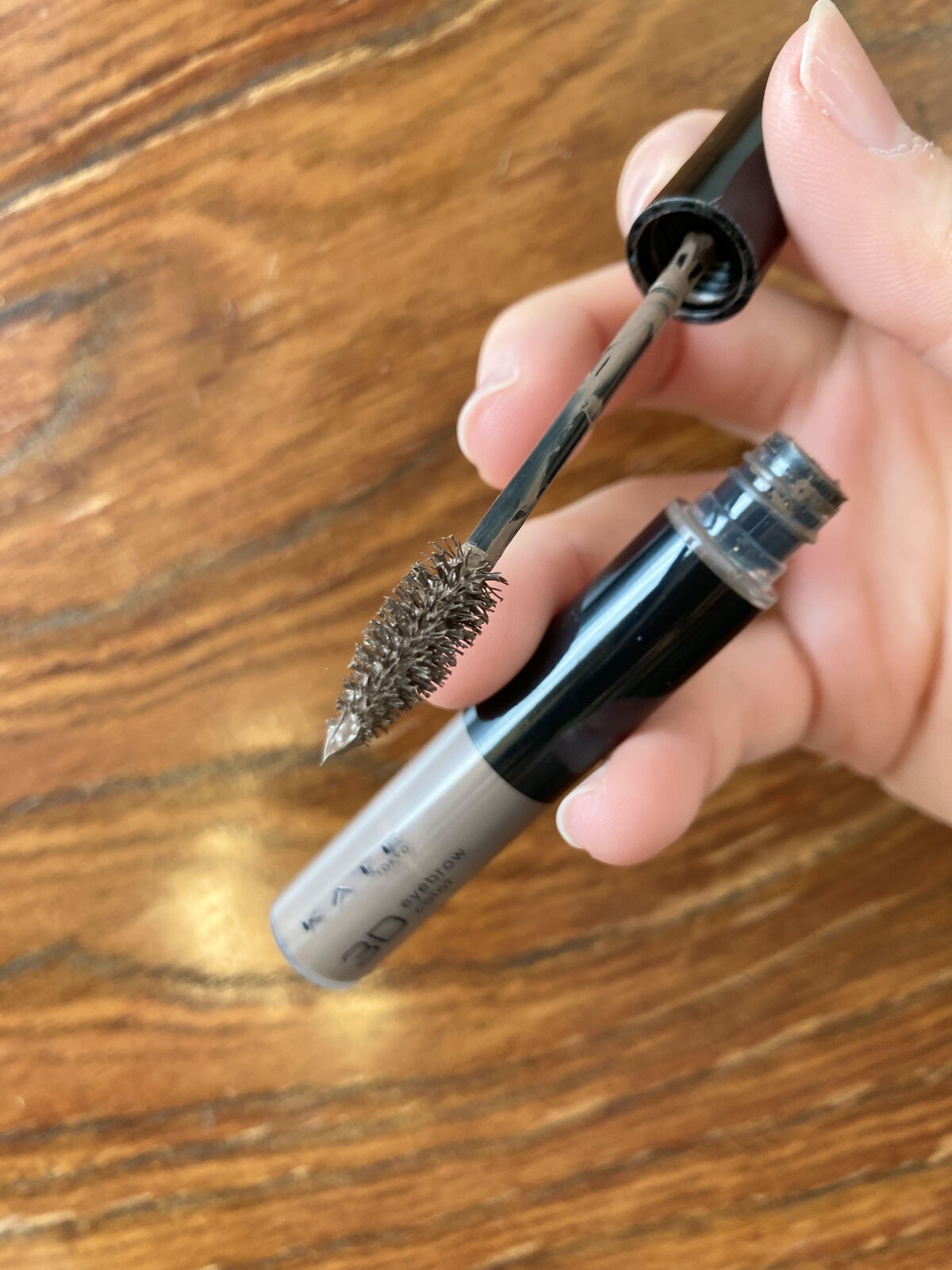 3DアイブロウカラーN/KATE/眉マスカラを使ったクチコミ（2枚目）