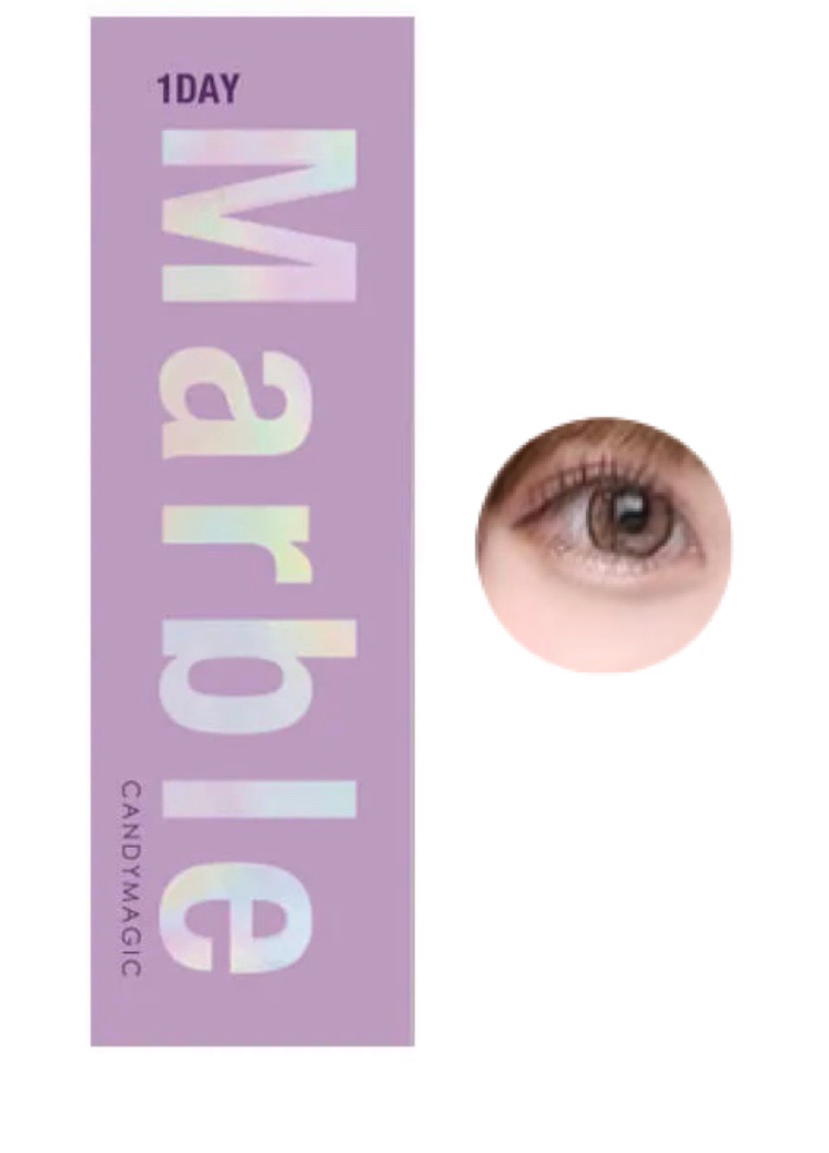 Marble by LUXURY(マーブルバイラグジュアリー）1day/Marble by LUXURY/ワンデー（１DAY）カラコンを使ったクチコミ（1枚目）