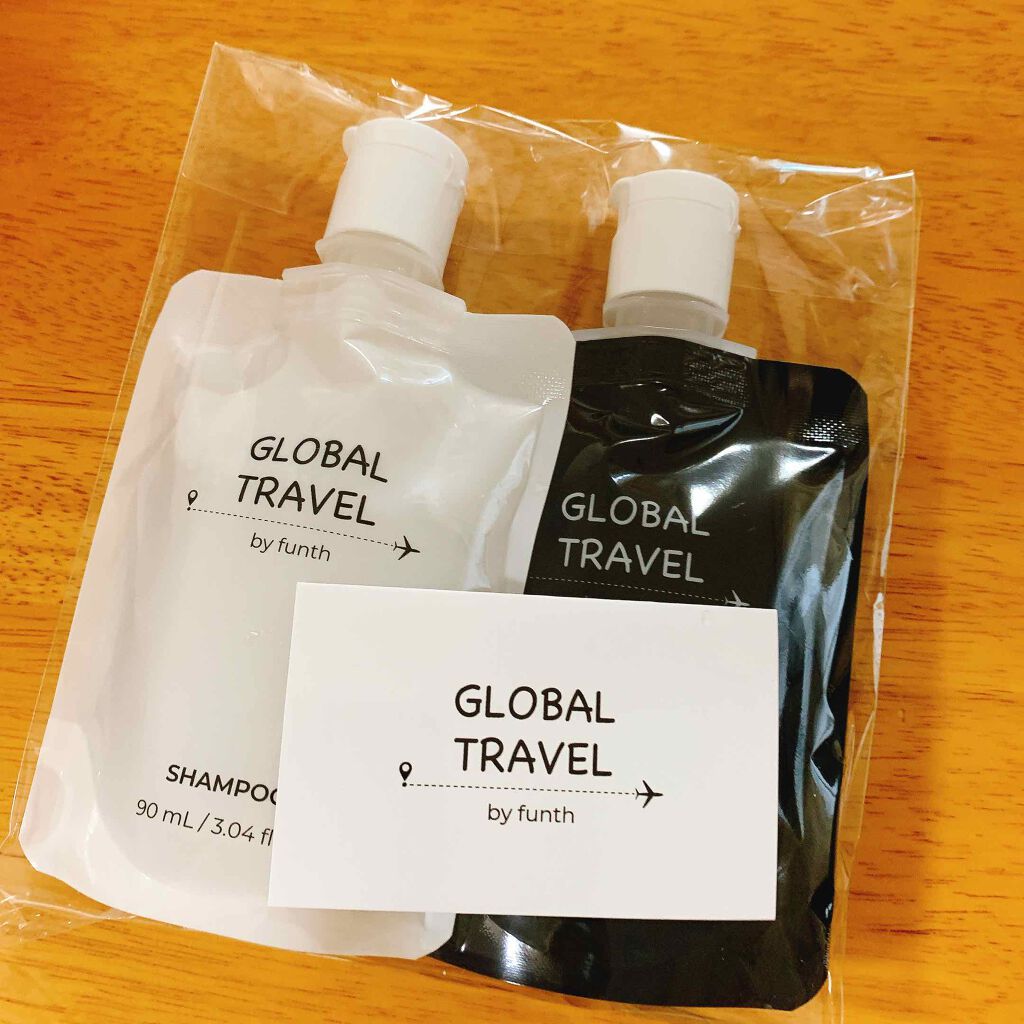 シャンプー／トリートメント/GLOBAL TRAVEL/市販シャンプーを使ったクチコミ（1枚目）