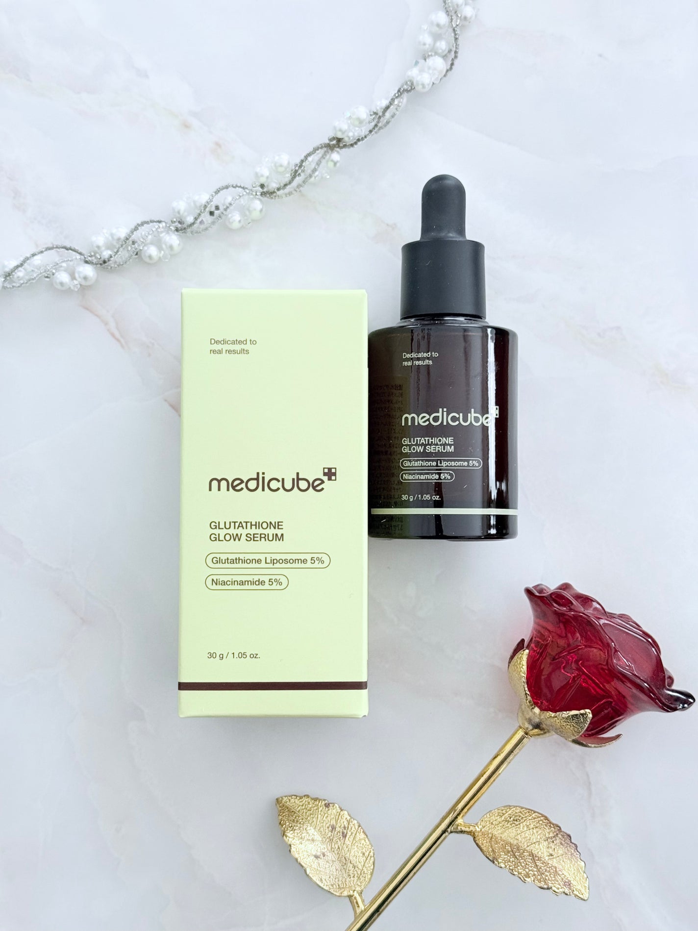 グルタチオングロウアンプル/MEDICUBE/美容液を使ったクチコミ(1枚目)