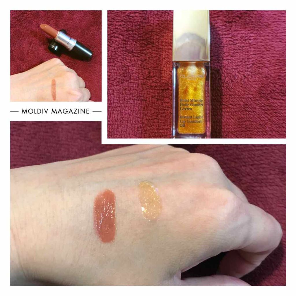 コンフォート リップオイル /CLARINS/リップグロスを使ったクチコミ（2枚目）