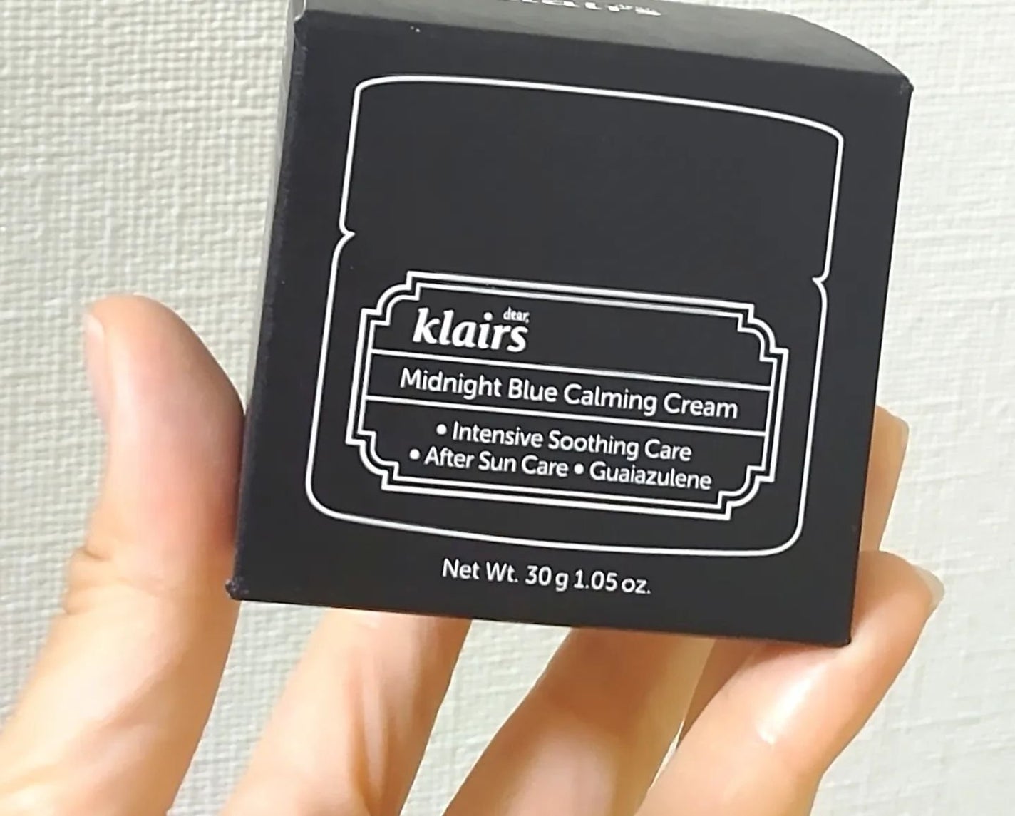 ミッドナイトブルーカーミングクリーム/Klairs/フェイスクリームを使ったクチコミ(2枚目)