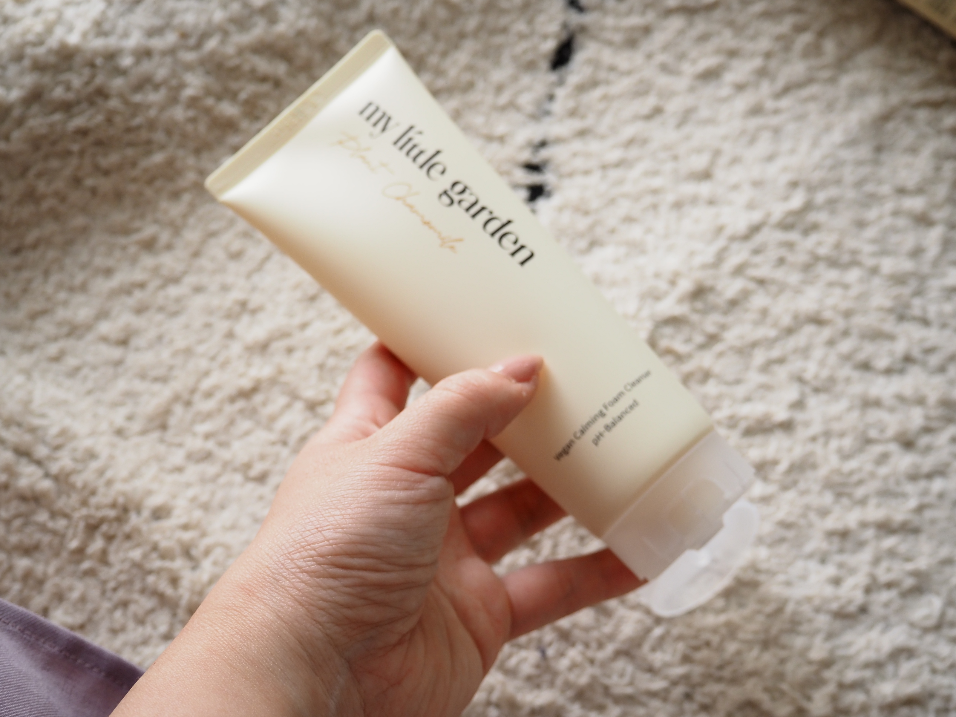 ヴィーガンカーミングフォームクレンザー/my little garden/洗顔フォームを使ったクチコミ（1枚目）