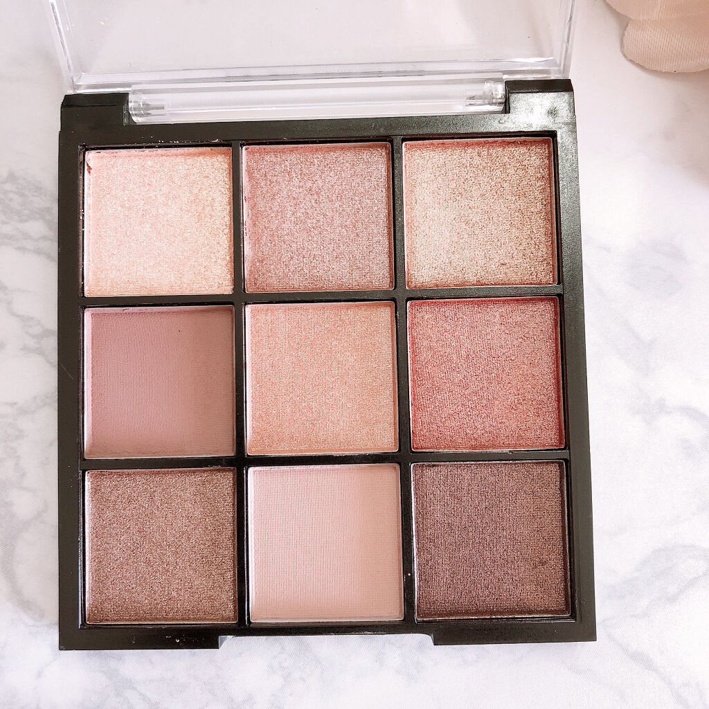 UR GLAM　BLOOMING EYE COLOR PALETTE 04/U R GLAM/アイシャドウパレットを使ったクチコミ（3枚目）