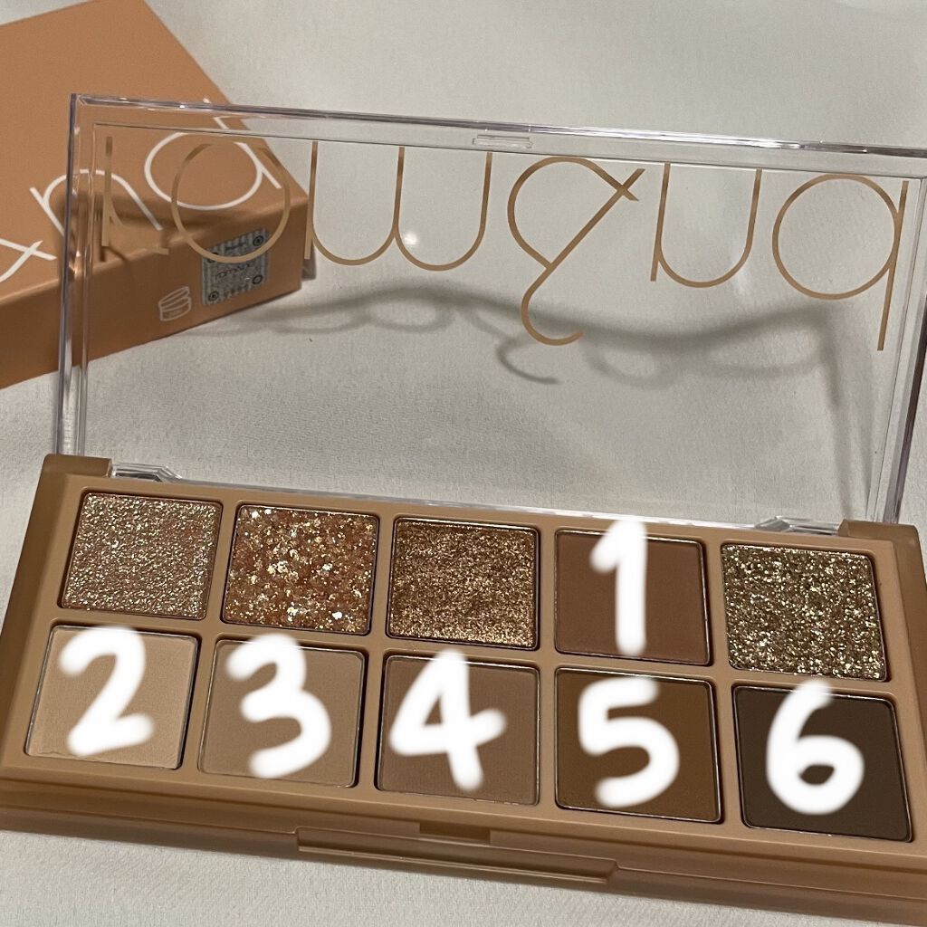 ベターザンパレット/rom&nd/アイシャドウパレットを使ったクチコミ（2枚目）