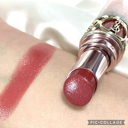 ルージュ ヴォリュプテ シャイン/YVES SAINT LAURENT BEAUTE/口紅を使ったクチコミ(10枚目)