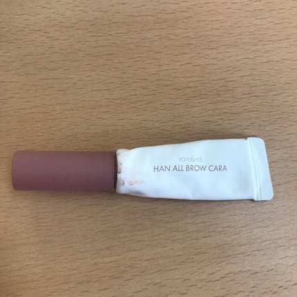 ハンオールブロウカラ/rom&nd/眉マスカラを使ったクチコミ(1枚目)