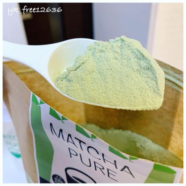 MATCHA PURE（プロテインパウダー）/ピュアパートナー/ドリンクを使ったクチコミ（4枚目）