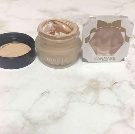 クリームファンデーションN<ミニ>/media/クリーム・エマルジョンファンデーションを使ったクチコミ(2枚目)
