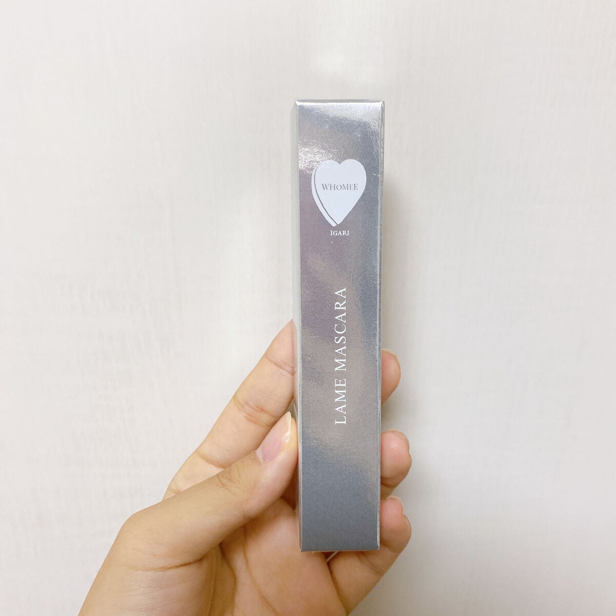 ラメマスカラ シルバー/WHOMEE/マスカラを使ったクチコミ(3枚目)