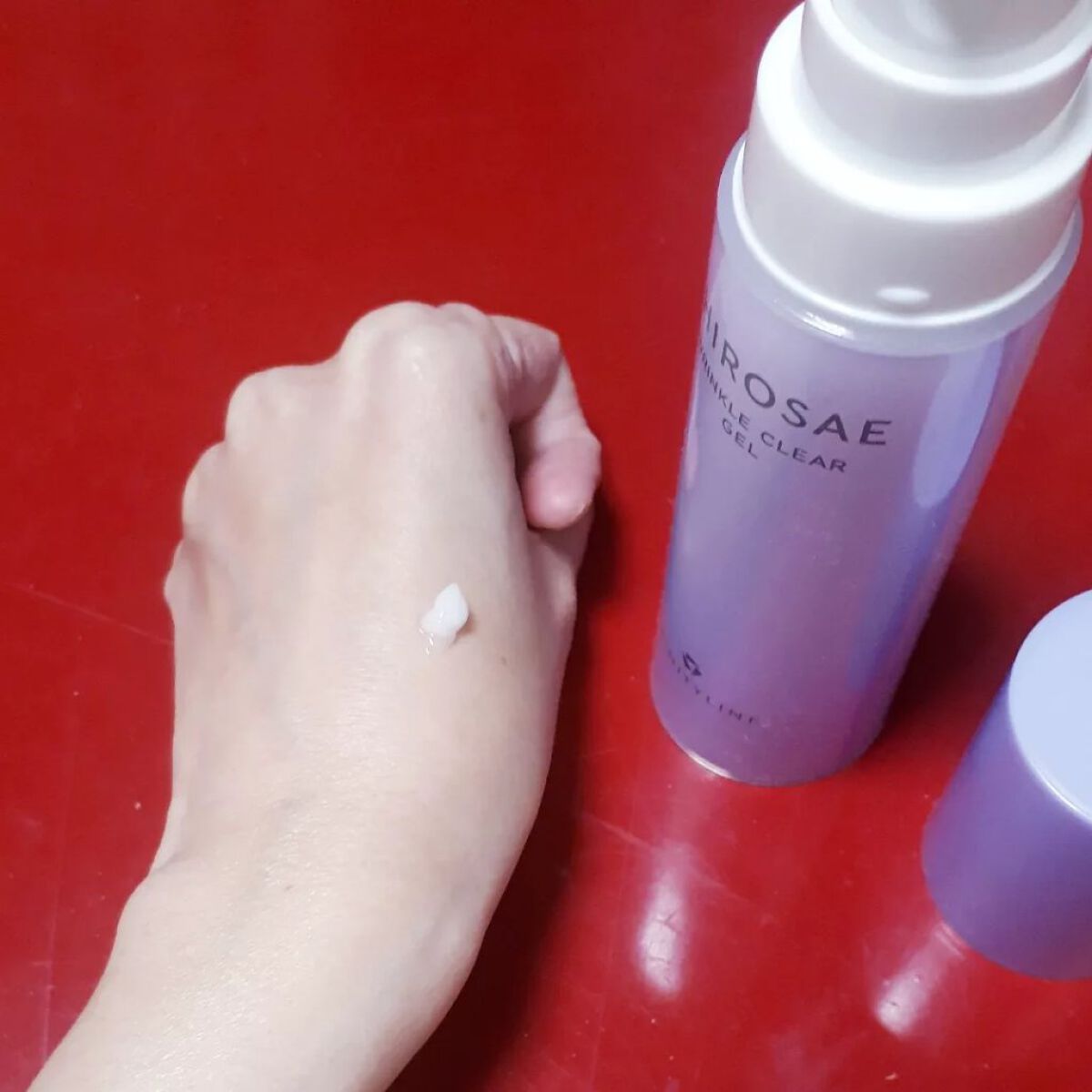 シロサエ リンクルクリアジェル /トリニティーライン/オールインワン化粧品を使ったクチコミ（2枚目）