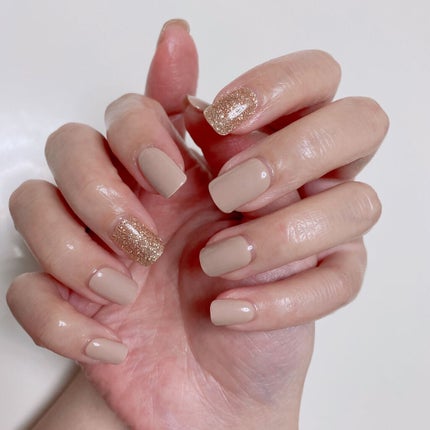 セミキュアジェルネイル(ハンド)/ohora/ネイルシールを使ったクチコミ(3枚目)