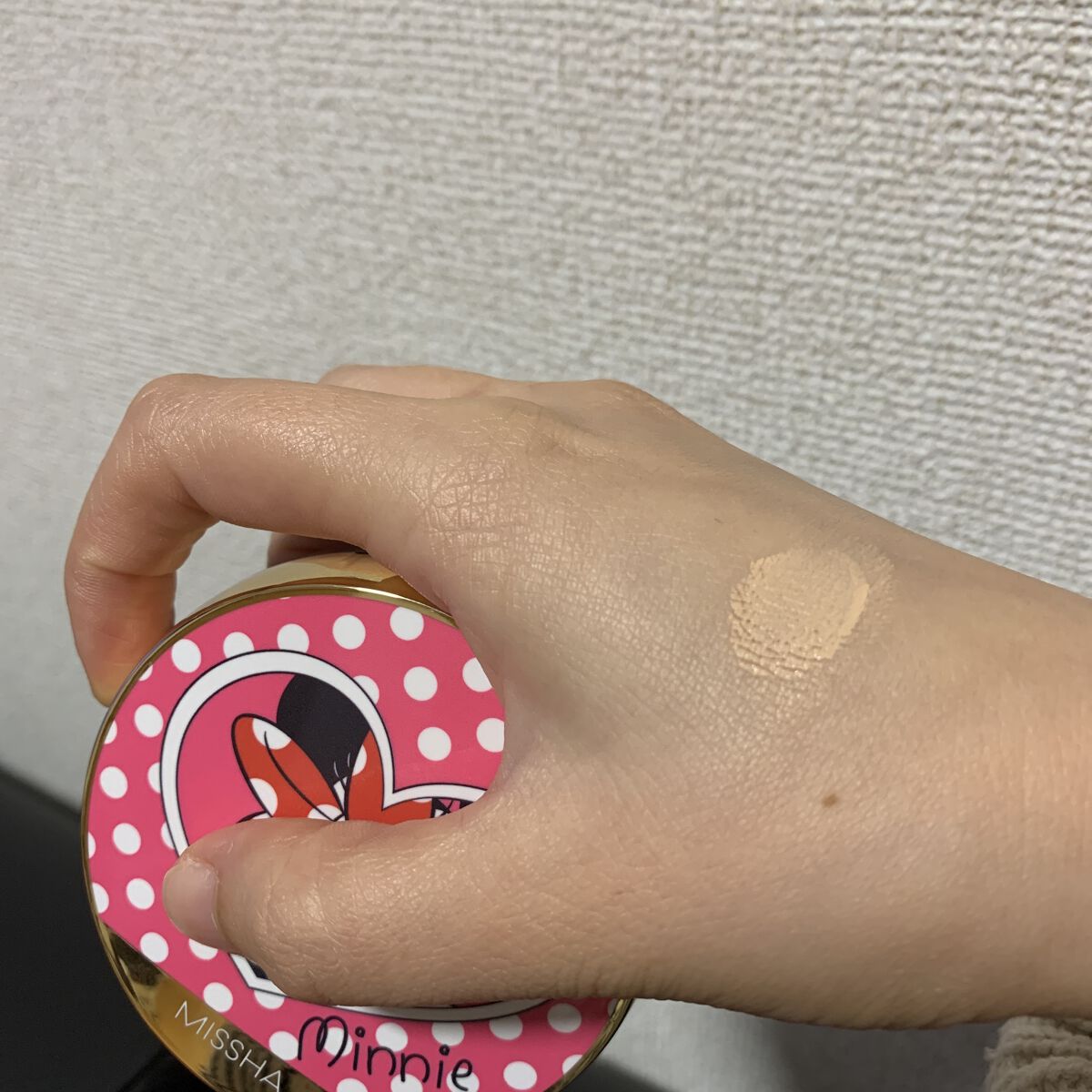 M クッション ファンデーション(モイスチャー)/MISSHA/クッションファンデーションを使ったクチコミ（3枚目）