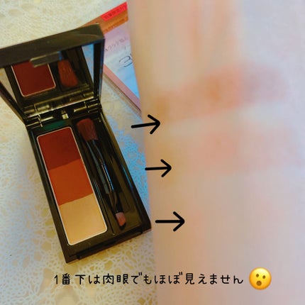 ケイト デザイニングアイブロウ3D EX-6 レッドブラウン(本体)/KATE/パウダーアイブロウを使ったクチコミ(2枚目)