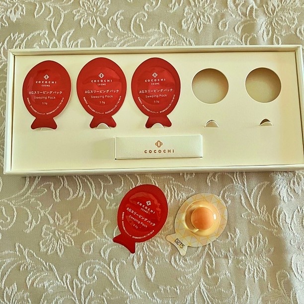 ココチ AG スリーピングパック N/COCOCHI/フェイスクリームを使ったクチコミ（2枚目）